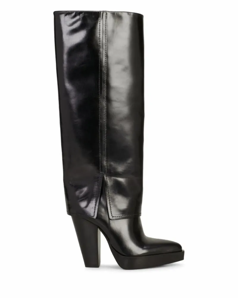 Vince Camuto NANFALA BLACK/COW DERBY