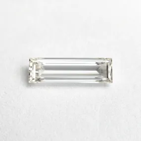 White Step Cut Diamond - 0.71ct Baguette