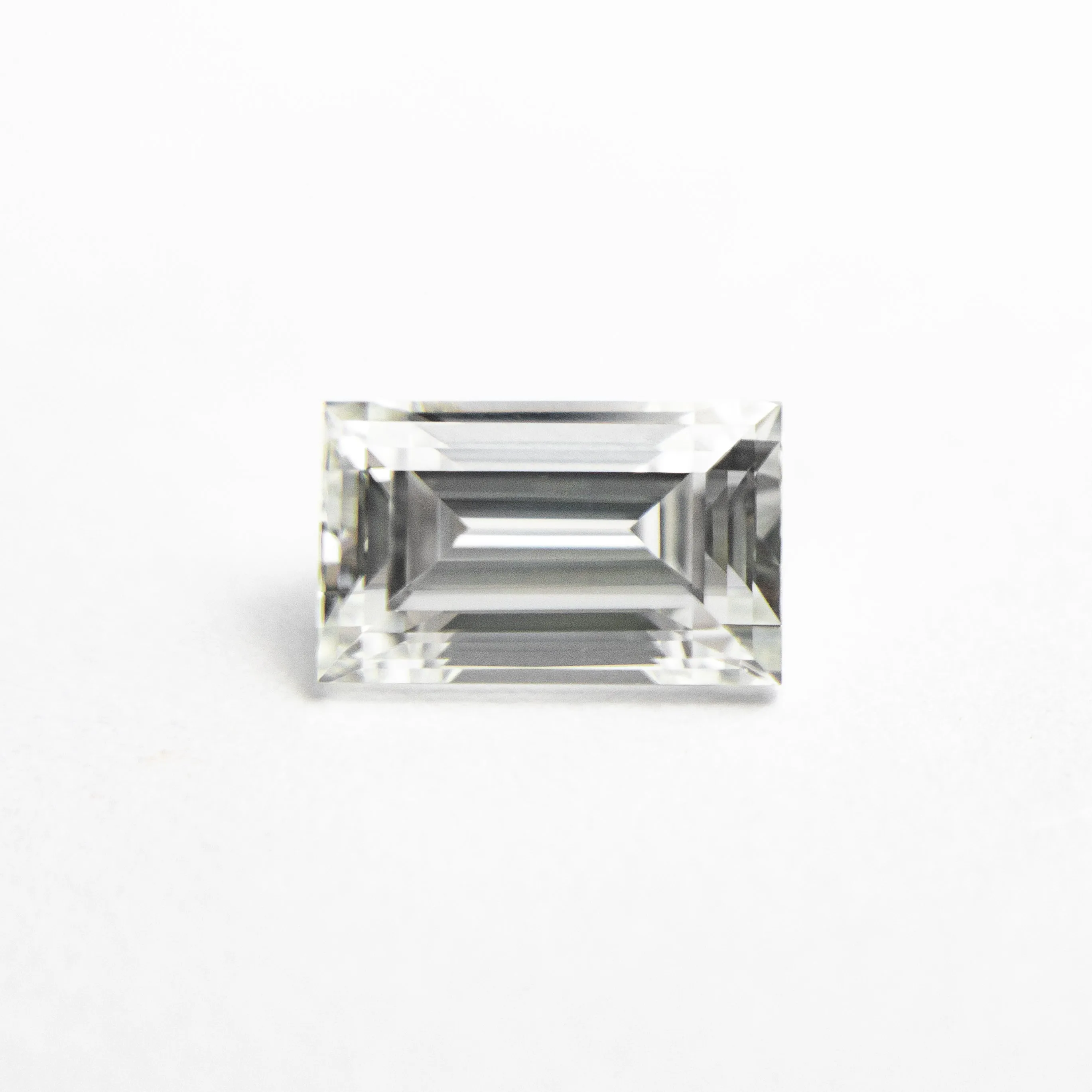 White Step Cut Diamond - 1.01ct Baguette