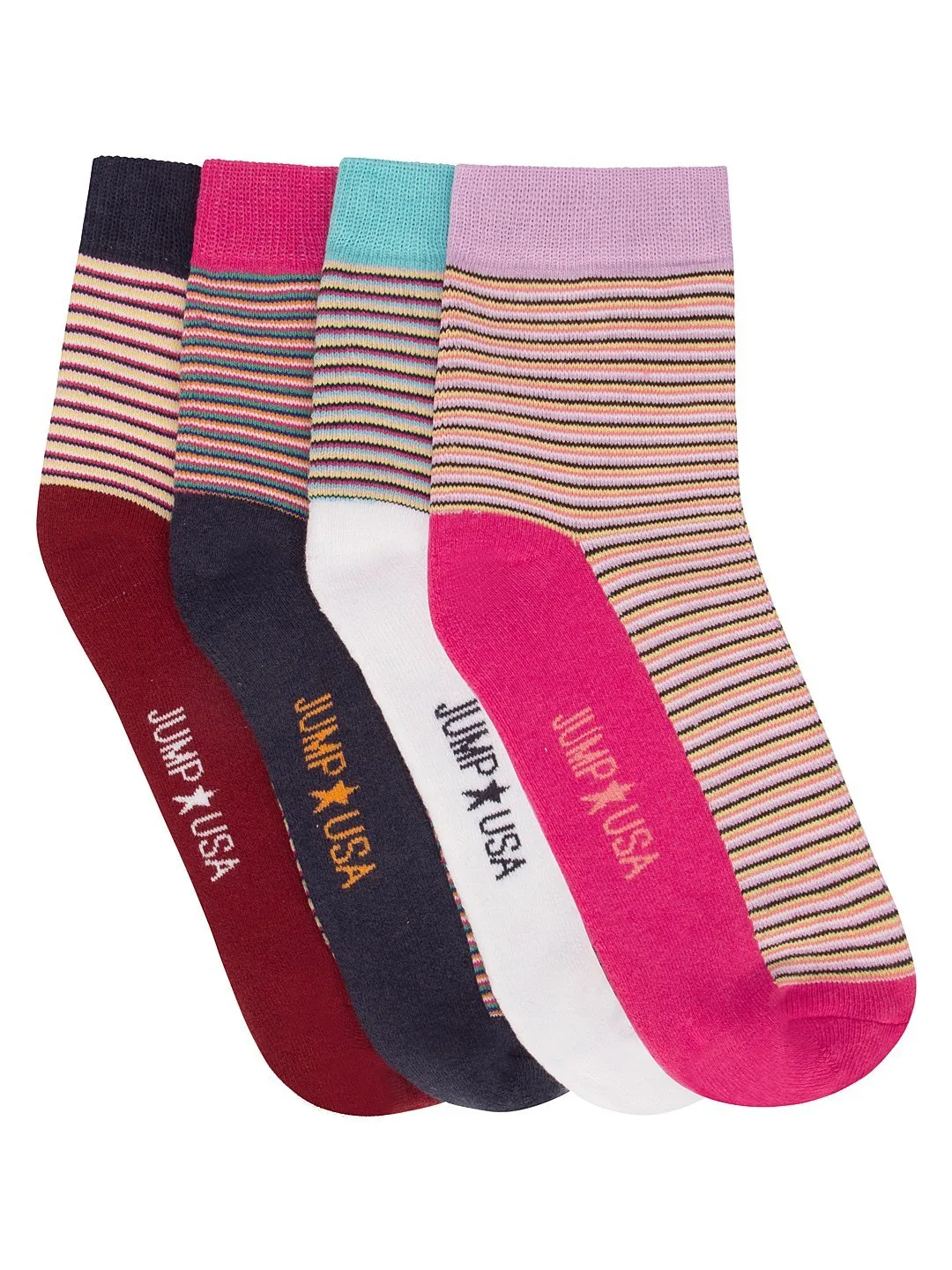 Women Pack of 4 Ankle length Socks