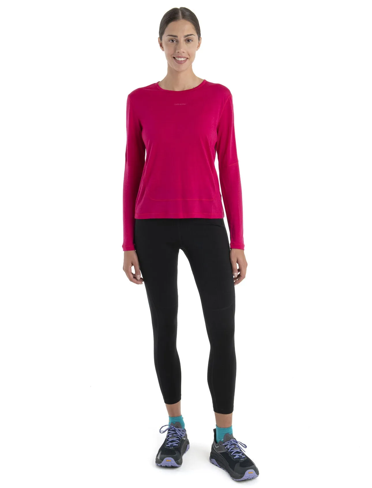 Womens 125 ZoneKnit™ Merino Energy Wind Long Sleeve Tee