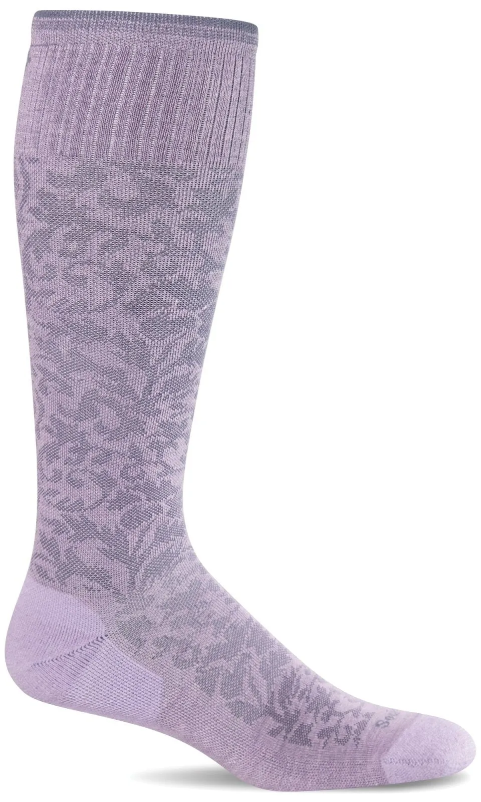 Women's Damask Graduated Compression Socks