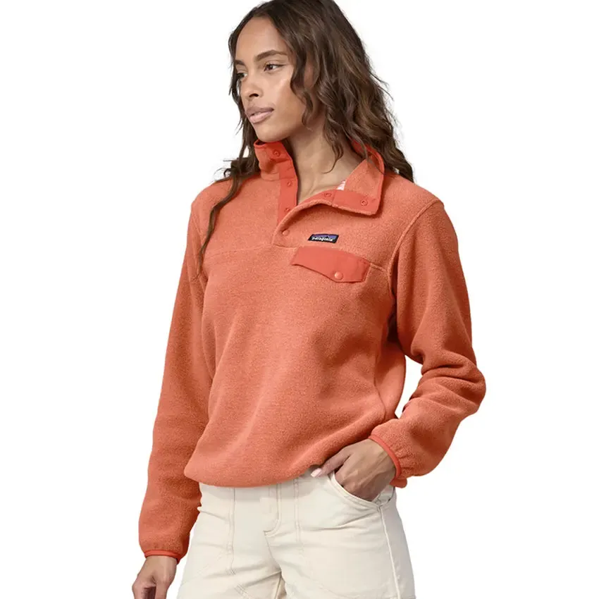 Women's LW Synchilla Snap-T Fleece Pullover - Sienna Clay