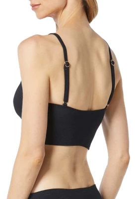 Women's Michael Kors Crop Swim Bikini Top