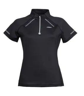 Womens/ladies victoria premium short-sleeved base layer top black Weatherbeeta