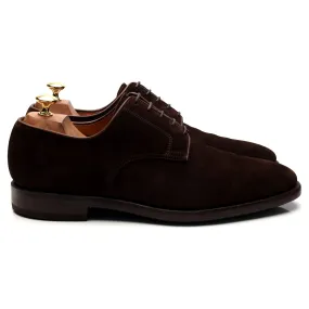 'Worcester' Dark Brown Suede Derby UK 10 E