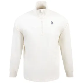 x QGC Half Zip Mid Layer Warm White - SS24